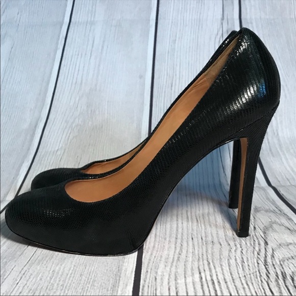 Ann Taylor Shoes - ANN TAYLOR SNAKESKIN HEELS